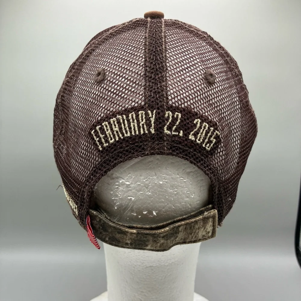 Daytona 500 NASCAR Mesh Back Camo Hat ISC Adult Adjustable